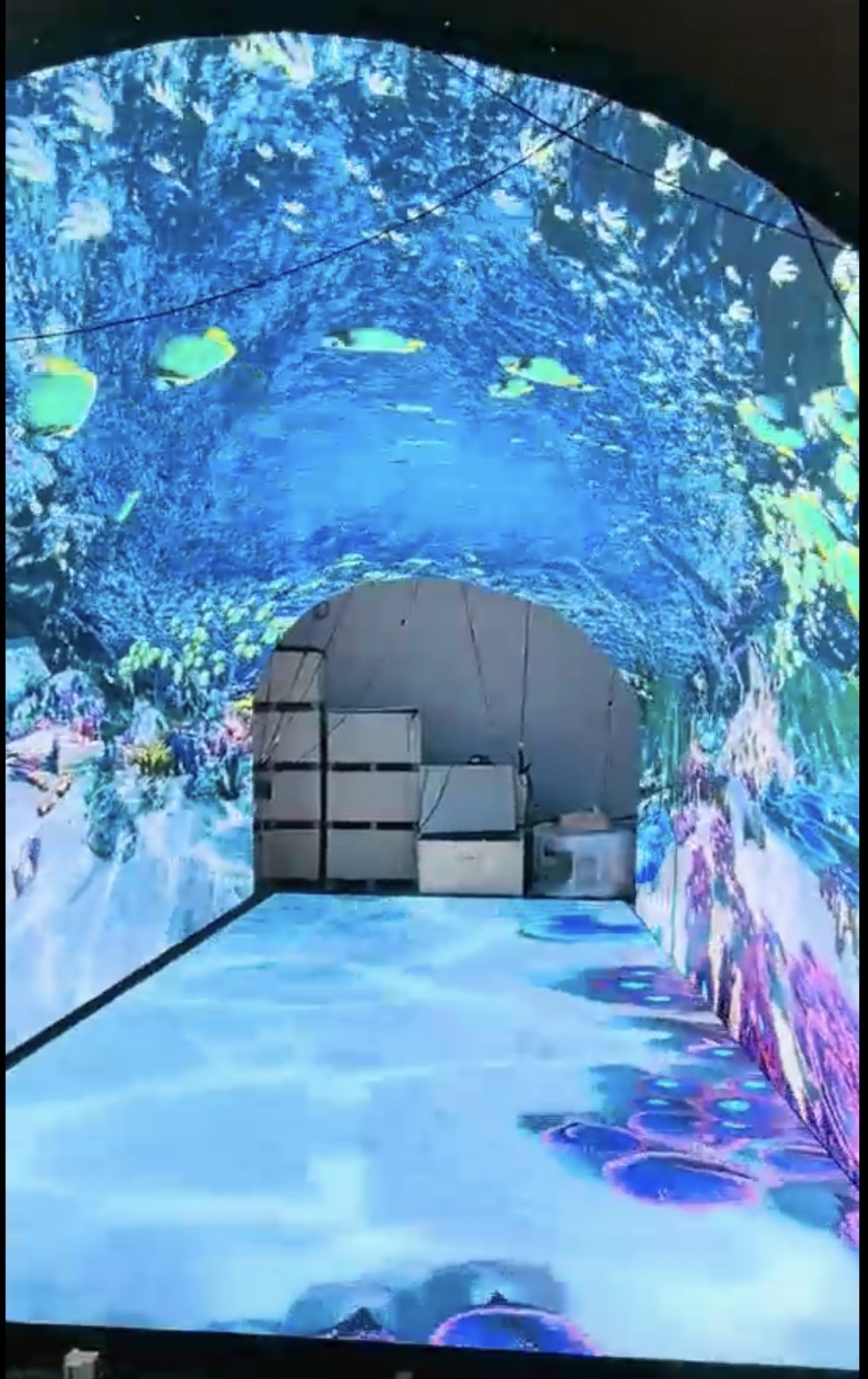 越南时空隧路沉浸式 LED 显示系统项目