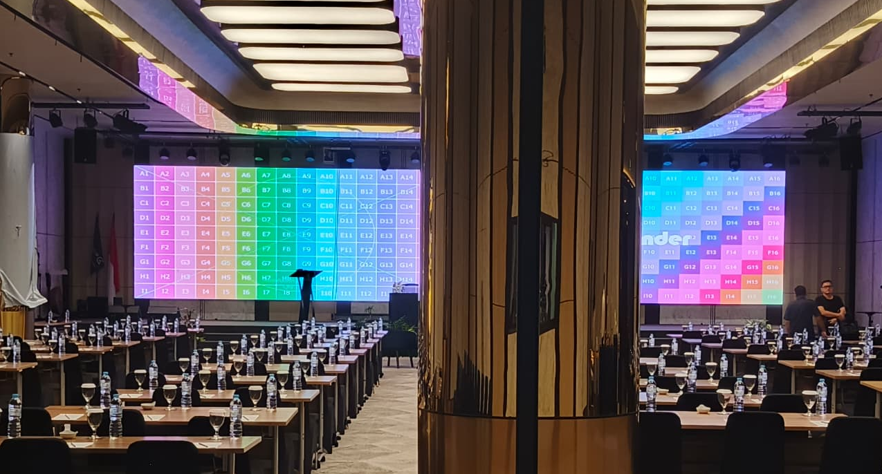 印尼郁金香酒店高端 LED 显示系统项目